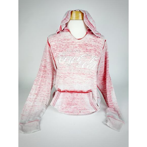 Coca-Cola Red Lightweight Sweatshirt from ATL Coca-Cola Museum Women’s Sz Small - Picture 1 of 10